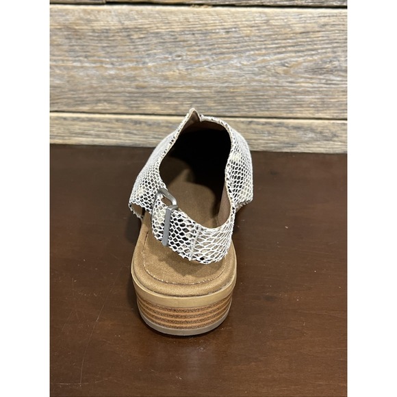 Yellow Box Freedah Ladies Snakeskin-look Sling-backs‎ Size 7 Shoes - Picture 12 of 15